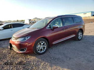 2017 Chrysler Pacifica Limited with VIN 2C4RC1GG3HR735340, listed as a Copart auction lot 60902925 with 56,346 mi miles and Salvage title. Bid and sale history available at DreamBid. Image 1.