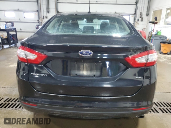 2016 Ford Fusion SE with VIN 1FA6P0H74G5100127, listed as a Copart auction lot 61381755 with 93,782 mi miles and Salvage title. Bid and sale history available at DreamBid. Image 6.