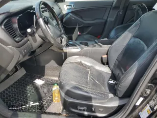 2013 Kia Optima SX с VIN 5XXGR4A62DG113547, выставлен на аукционе Copart как лот 58620955 с пробегом Не указан миль и Списание • Salvage title. История ставок и продаж доступна на DreamBid. Изображение 7.