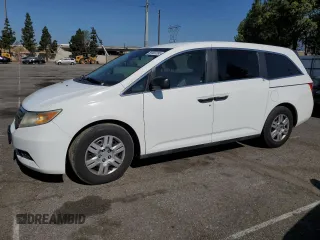 2011 Honda Odyssey LX z VIN 5FNRL5H2XBB054864, wystawiony jako Copart lot #59002395 z przebiegiem 146 987 mil mil oraz Czysty tytuł • Clean title. Historia ofert i sprzedaży dostępna na DreamBid. Obrazek 1.