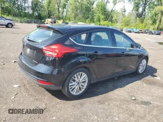 2017 Ford Focus Titanium with VIN 1FADP3N2XHL207729, listed as a Copart auction lot 59184855 with 146,768 mi miles and Salvage title. Bid and sale history available at DreamBid. Image 3.