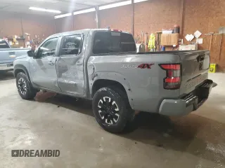 2024 Nissan Frontier SV with VIN 1N6ED1EK4RN620101, listed as a Copart auction lot 61064595 with 11,929 mi miles and Salvage title. Bid and sale history available at DreamBid. Image 2.
