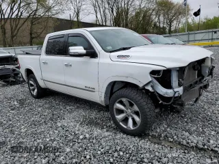 2022 Ram 1500 Limited with VIN 1C6SRFHM6NN195497, listed as a Copart auction lot 54823035 with 69,062 mi miles and Salvage title. Bid and sale history available at DreamBid. Image 4.
