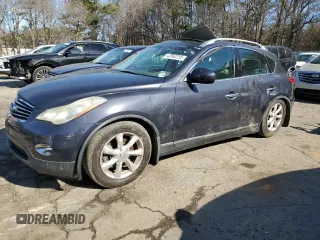 2010 Infiniti EX Journey with VIN JN1AJ0HR7AM755924, listed as a Copart auction lot 42563735 with 131,657 mi miles and Clean Title. Bid and sale history available at carsss.com. Image 1.