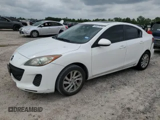 2012 Mazda 3 i Grand Touring with VIN JM1BL1W75C1535074, listed as a Copart auction lot 54879735 with 185,870 mi miles and Salvage title. Bid and sale history available at DreamBid. Image 1.