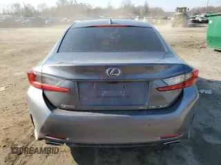 2018 Lexus RC 300 with VIN JTHS85BC8J5004516, listed as a Copart auction lot 44033395 with 63,537 mi miles and Salvage title. Bid and sale history available at DreamBid. Image 6.