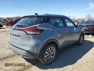 2022 Nissan Kicks SV with VIN 3N1CP5CV0NL497044, listed as a Copart auction lot 47895725 with 36,123 mi miles and Salvage Title. Bid and sale history available at carsss.com. Image 3.