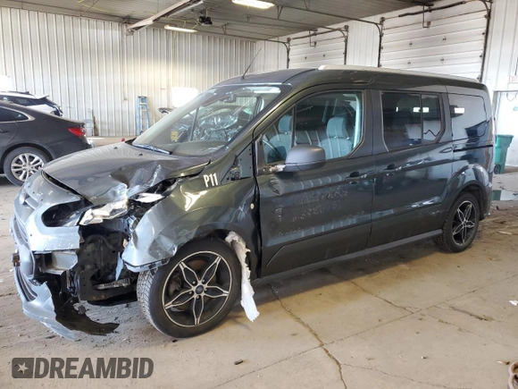 2018 Ford Transit Connect XLT with VIN NM0GE9F71J1365143, listed as a Copart auction lot 40447414 with 156,458 mi miles and . Bid and sale history available at DreamBid. Image 1.