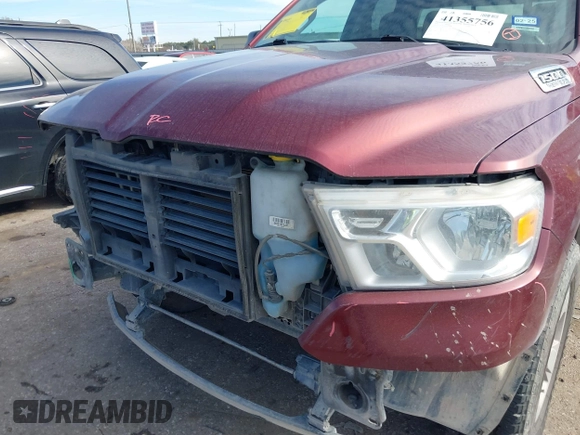 2020 Ram 1500 Big Horn with VIN 1C6RREBT0LN139156, listed as a IAAI auction lot 41355756 with 180,346 mi miles. Bid and sale history available at carsss.com. Image 6.
