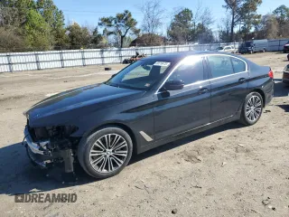 2019 BMW 5 Series 530i with VIN WBAJA5C57KWW09248, listed as a Copart auction lot 50516475 with 69,432 mi miles and Salvage Title. Bid and sale history available at DreamBid. Image 1.