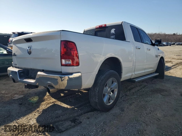 2015 Ram 1500 Big Horn with VIN 1C6RR6GTXFS702962, listed as a Copart auction lot 46394475 with 155,619 mi miles and Salvage Title. Bid and sale history available at carsss.com. Image 3.