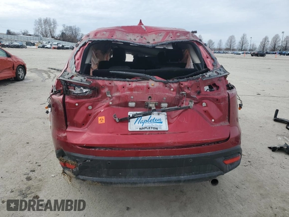 2018 Mazda CX-9 Touring with VIN JM3TCACY7J0210812, listed as a Copart auction lot 45380805 with 83,403 mi miles and Salvage title. Bid and sale history available at DreamBid. Image 6.