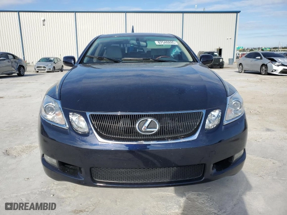 2007 Lexus GS 350 with VIN JTHBE96S670016283, listed as a Copart auction lot 87805665 with 59,714 mi miles and Salvage Title. Bid and sale history available at carsss.com. Image 4.