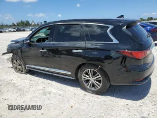 2020 Infiniti QX60 Pure with VIN 5N1DL0MN3LC520948, listed as a Copart auction lot 61274835 with 25,297 mi miles and Non repairable. Bid and sale history available at DreamBid. Image 2.