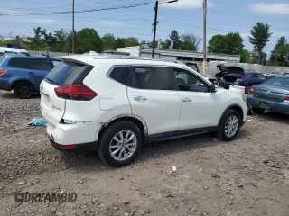 2018 Nissan Rogue SV with VIN KNMAT2MV8JP546051, listed as a Copart auction lot 55173445 with 71,735 mi miles and Salvage Title. Bid and sale history available at carsss.com. Image 3.