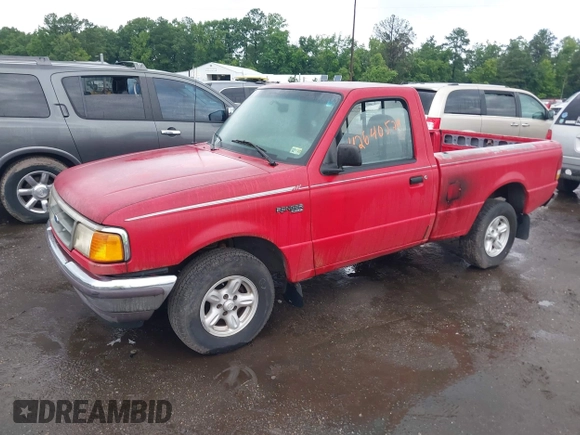 1996 Ford Ranger XL with VIN 1FTCR10A5TPB53194, listed as a IAAI auction lot 42640524 with 267,429 mi miles and . Bid and sale history available at DreamBid. Image 2.