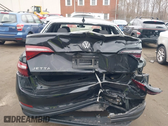 2024 Volkswagen Jetta Sport with VIN 3VWBM7BU9RM027744, listed as a IAAI auction lot 41688894 with 32,834 mi miles and . Bid and sale history available at DreamBid. Image 16.