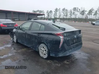 2018 Toyota Prius Two with VIN JTDKBRFU1J3076294, listed as a IAAI auction lot 41551218 with 70,644 mi miles. Bid and sale history available at carsss.com. Image 3.