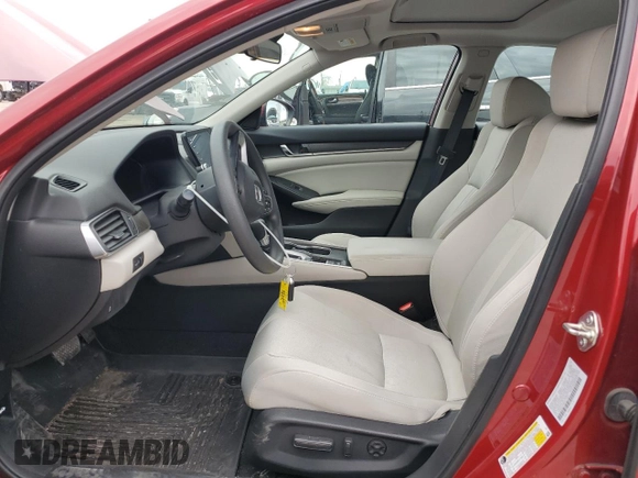 2018 Honda Accord EX with VIN 1HGCV1F48JA113271, listed as a Copart auction lot 50083925 with 31,299 mi miles and Salvage Title. Bid and sale history available at DreamBid. Image 7.