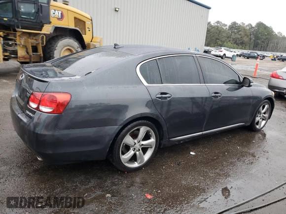 2009 Lexus GS 350 with VIN JTHBE96SX90044980, listed as a Copart auction lot 86056194 with 260,248 mi miles and Salvage Title. Bid and sale history available at carsss.com. Image 3.