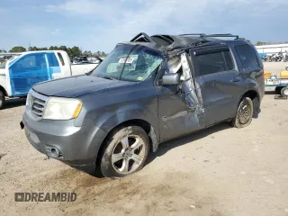 2013 Honda Pilot EX-L with VIN 5FNYF4H68DB004970, listed as a Copart auction lot 42654905 with 137,854 mi miles and Salvage Title. Bid and sale history available at carsss.com. Image 1.