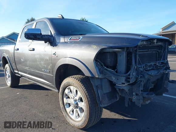 2019 Ram 2500 Laramie with VIN 3C6UR5FL5KG546188, listed as a IAAI auction lot 41361194 with 100,639 mi miles. Bid and sale history available at carsss.com. Image 6.