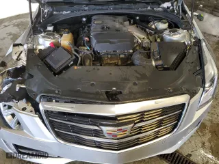 2015 Cadillac ATS Coupe Luxury AWD with VIN 1G6AH1RX4F0113934, listed as a Copart auction lot 84439094 with 56,679 mi miles and Salvage Title. Bid and sale history available at carsss.com. Image 11.