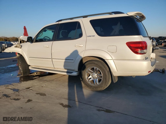 2006 Toyota Sequoia Limited with VIN 5TDZT38A76S274234, listed as a Copart auction lot 85600834 with 177,923 mi miles and Salvage Title. Bid and sale history available at carsss.com. Image 2.