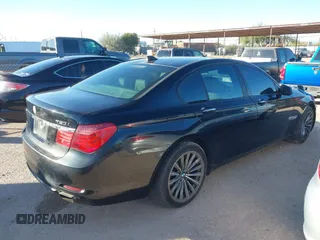 2009 BMW 7 Series 750i with VIN WBAKA83579CY33184, listed as a IAAI auction lot 40959686 with 169,251 mi miles and . Bid and sale history available at DreamBid. Image 4.