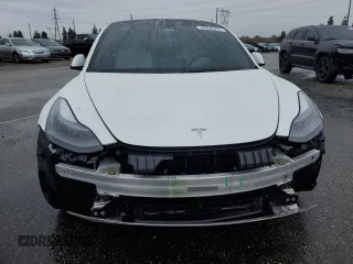 2023 Tesla Model 3 with VIN 5YJ3E1EA8PF477857, listed as a Copart auction lot 44958805 with 0 mi miles and Salvage Title. Bid and sale history available at carsss.com. Image 12.