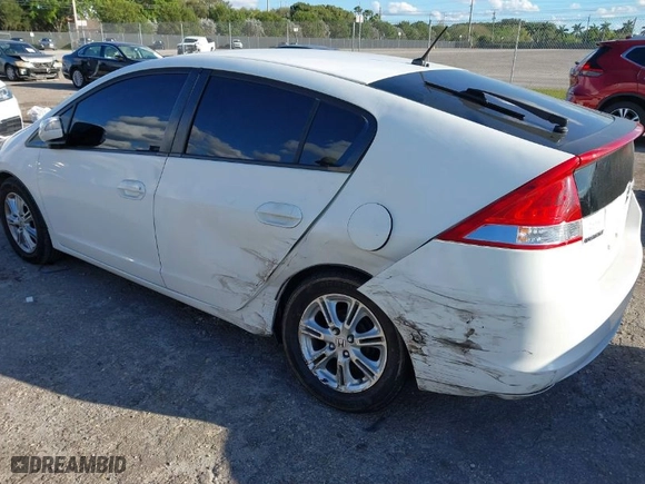 2011 Honda Insight EX with VIN JHMZE2H73BS009609, listed as a IAAI auction lot 41668074 with 252,432 mi miles. Bid and sale history available at carsss.com. Image 6.