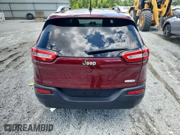 2018 Jeep Cherokee Latitude Plus with VIN 1C4PJLLXXJD612643, listed as a Copart auction lot 61998215 with 140,091 mi miles and Clean title. Bid and sale history available at DreamBid. Image 6.