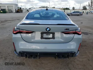 2024 BMW M4 Competition with VIN WBS33AZ01RCP71505, listed as a Copart auction lot 63434764 with 0 mi miles and Salvage Title. Bid and sale history available at carsss.com. Image 6.
