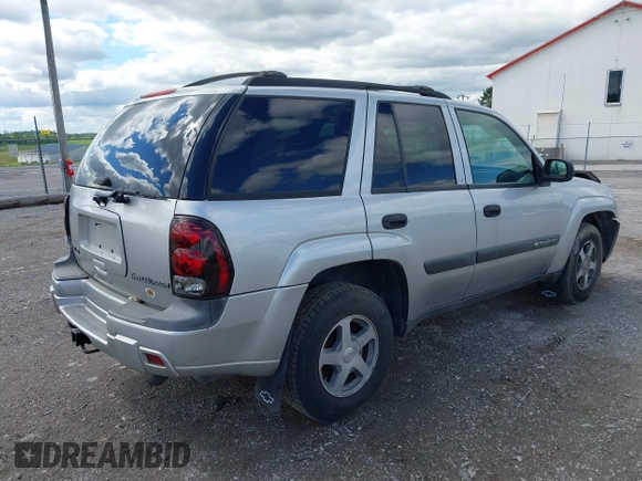 2004 Chevrolet TrailBlazer LS with VIN 1GNDT13S642294954, listed as a IAAI auction lot 42193858 with 125,677 mi miles and . Bid and sale history available at DreamBid. Image 4.