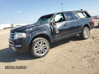 2015 Ford Expedition EL Platinum with VIN 1FMJK1MT3FEF35310, listed as a Copart auction lot 75449744 with 199,747 mi miles and Salvage Title. Bid and sale history available at carsss.com. Image 1.
