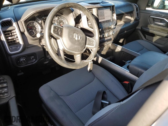 2023 Ram 1500 Big Horn with VIN 1C6SRFBT2PN611306, listed as a Copart auction lot 81068654 with 37,959 mi miles and Salvage Title. Bid and sale history available at carsss.com. Image 8.