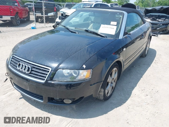 2004 Audi A4 3.0L with VIN WAUAT48H54K016361, listed as a IAAI auction lot 42597566 with 101,128 mi miles and . Bid and sale history available at DreamBid. Image 6.