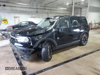2021 Ford Bronco Sport Outer Banks with VIN 3FMCR9C66MRB35783, listed as a Copart auction lot 57086685 with 24,712 mi miles and Salvage title. Bid and sale history available at DreamBid. Image 1.