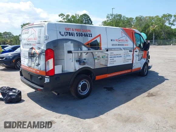 2024 Ford Transit Cargo с VIN 1FTBR1Y80RKB59990, выставлен на аукционе IAAI как лот 42241182 с пробегом 13 385 миль миль и . История ставок и продаж доступна на DreamBid. Изображение 4.