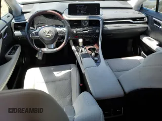 2020 Lexus RX 450h z VIN 2T2HGMDA5LC050679, wystawiony jako Copart lot #58311525 z przebiegiem 51 377 mil mil oraz Szkoda całkowita • Salvage title. Historia ofert i sprzedaży dostępna na DreamBid. Obrazek 8.