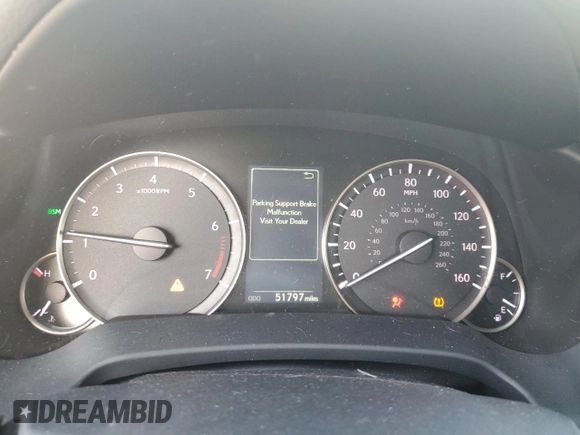 2020 Lexus RX 350 with VIN 2T2AZMAA2LC168320, listed as a Copart auction lot 51494485 with 51,797 mi miles and Non Repairable. Bid and sale history available at DreamBid. Image 9.