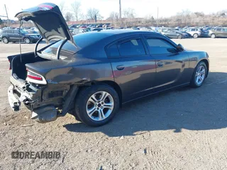 2016 Dodge Charger SE with VIN 2C3CDXBG8GH118523, listed as a IAAI auction lot 41705202 with 106,090 mi miles and . Bid and sale history available at carsss.com. Image 4.