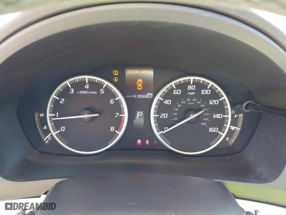 2018 Acura ILX with VIN 19UDE2F32JA008887, listed as a IAAI auction lot 41976029 with 59,457 mi miles. Bid and sale history available at carsss.com. Image 7.