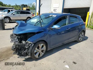 2014 Hyundai Elantra GT with VIN KMHD35LH3EU228450, listed as a Copart auction lot 68091244 with 0 mi miles and Salvage Title. Bid and sale history available at carsss.com. Image 1.