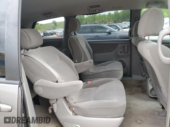 2005 Toyota Sienna CE with VIN 5TDZA23C05S241485, listed as a Copart auction lot 59056785 with 257,902 mi miles and Salvage title. Bid and sale history available at DreamBid. Image 11.