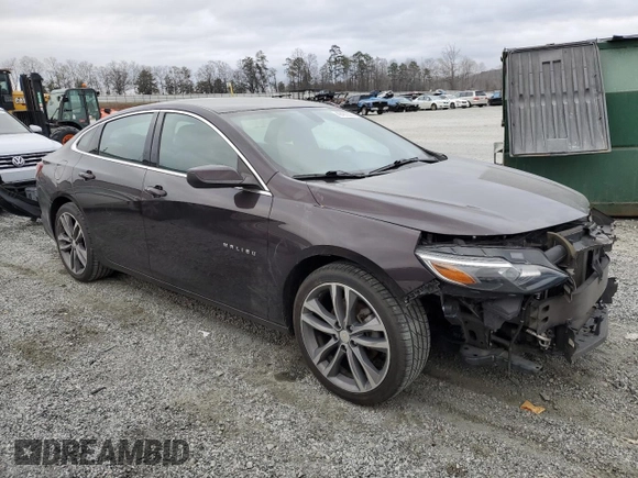 2021 Chevrolet Malibu LT with VIN 1G1ZD5ST5MF022409, listed as a Copart auction lot 49460895 with 104,204 mi miles and Salvage Title. Bid and sale history available at DreamBid. Image 4.
