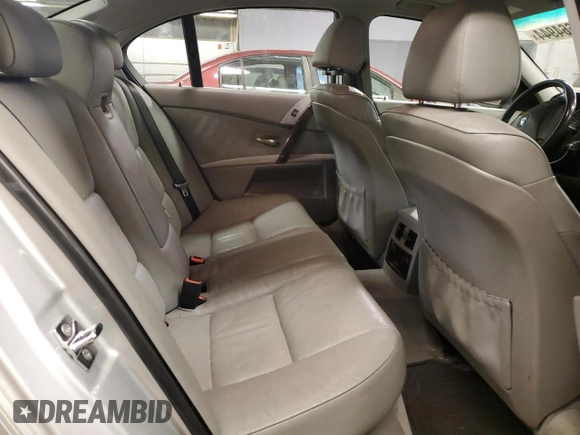 2007 BMW 5 Series 530i with VIN WBANE73597CM50002, listed as a Copart auction lot 83664944 with 205,201 mi miles and Clean Title. Bid and sale history available at DreamBid. Image 10.