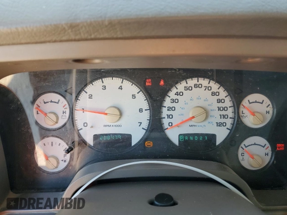 2002 Dodge 1500 with VIN 1D7HA16K22J204199, listed as a Copart auction lot 73537874 with 208,479 mi miles and Clean Title. Bid and sale history available at DreamBid. Image 9.
