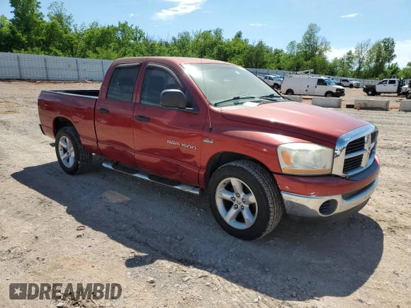 2006 Dodge 1500 SLT z VIN 1D7HA182X6S544925, wystawiony jako Copart lot #55259715 z przebiegiem 144 272 mil mil oraz Szkoda całkowita • Salvage title. Historia ofert i sprzedaży dostępna na DreamBid. Obrazek 4.