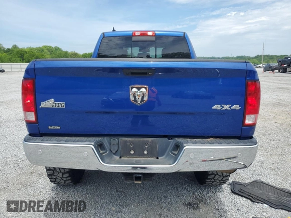 2018 Ram 1500 Big Horn with VIN 1C6RR7GG8JS218340, listed as a Copart auction lot 54137495 with 112,762 mi miles and Salvage title. Bid and sale history available at DreamBid. Image 6.